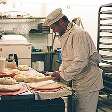 Photo: preparing rolls