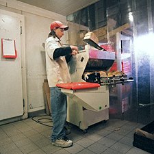 Photo: bread slicing