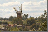 Photo: distant view of Whissendine Windmill (10kB)